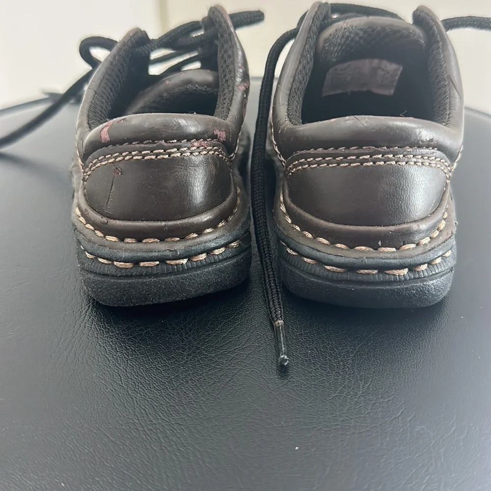 Baby boys brown leather dress shoes size 2‎ kid connection